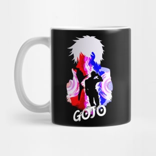 Gojo silhouette Mug